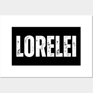 Lorelei Name Gift Birthday Holiday Anniversary Posters and Art